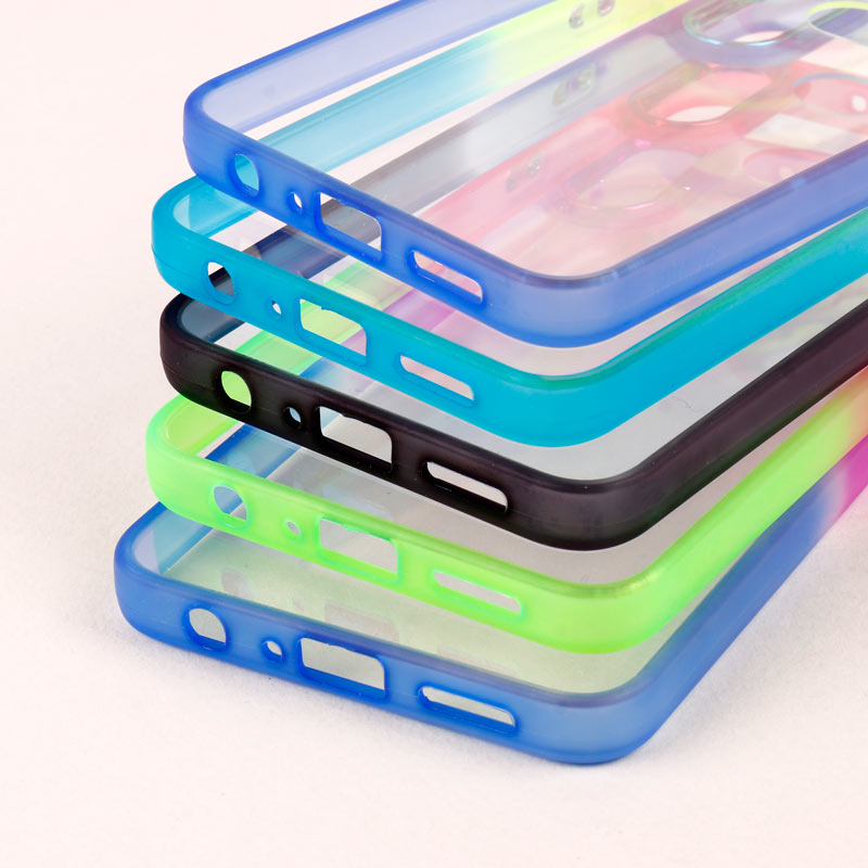 قاب PC شفاف متال ایرون دو رنگ Samsung Galaxy A10s