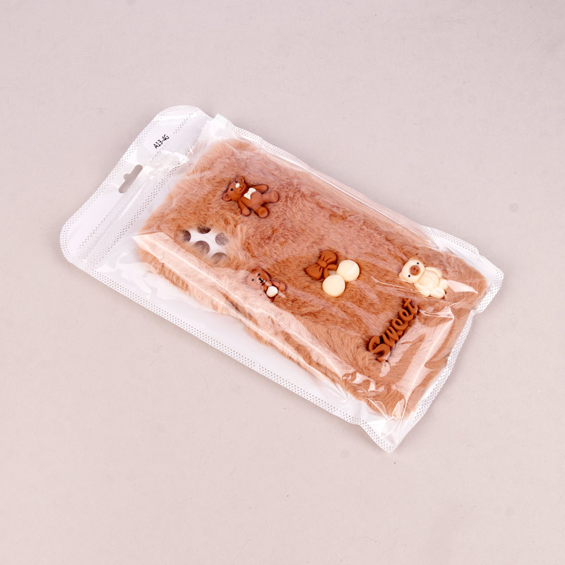 قاب فانتزی عروسکی پشمالو محافظ لنزدار Samsung Galaxy A13 4G