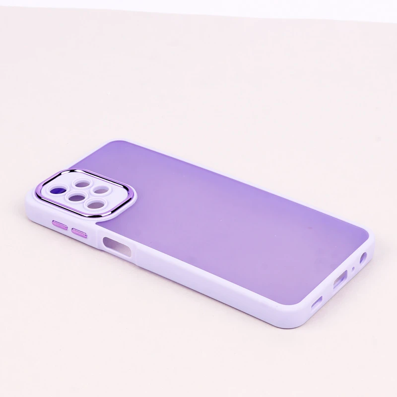 قاب PC سامسونگ Galaxy A32 5G متال ایرون پشت مات محافظ لنزدار