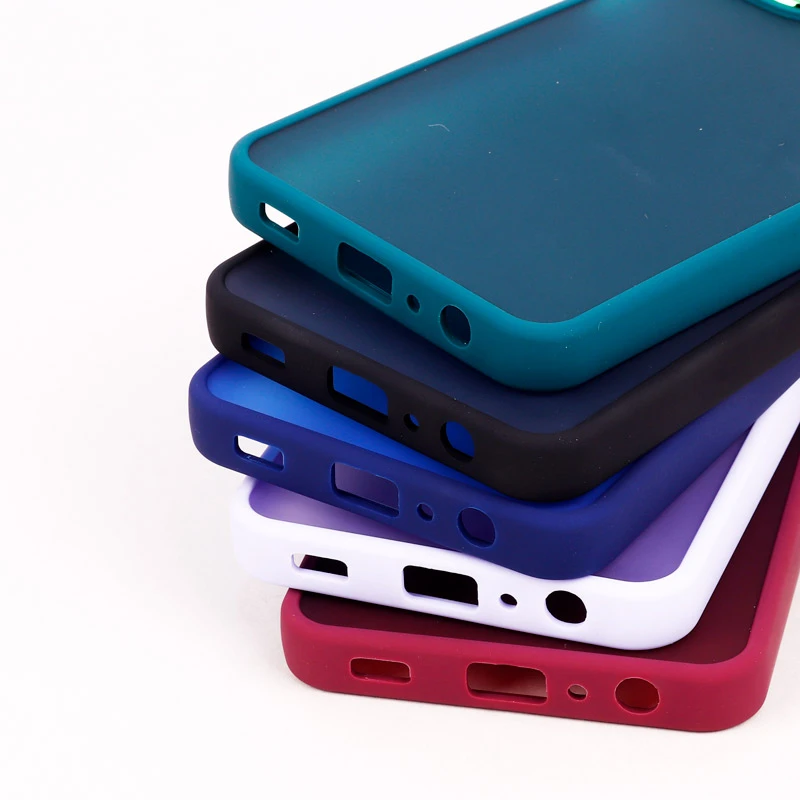 قاب PC سامسونگ Galaxy A32 5G متال ایرون پشت مات محافظ لنزدار