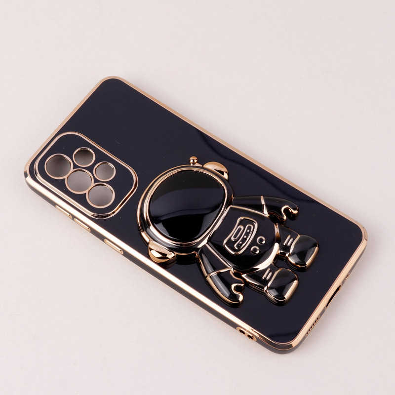 قاب براق My Case استند آدمکی محافظ لنزدار Samsung Galaxy A33 5G