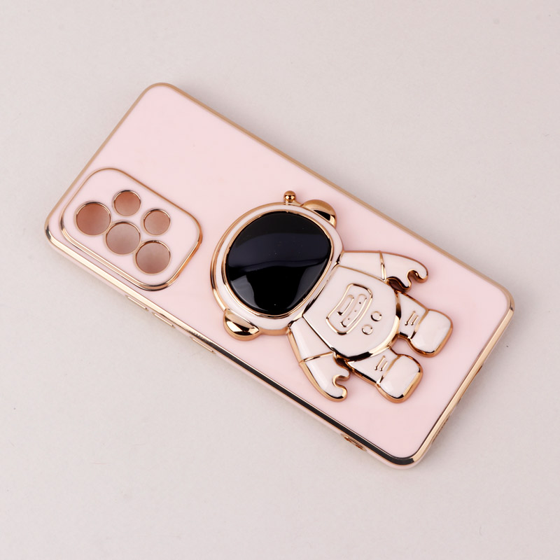 قاب براق My Case استند آدمکی محافظ لنزدار Samsung Galaxy A33 5G