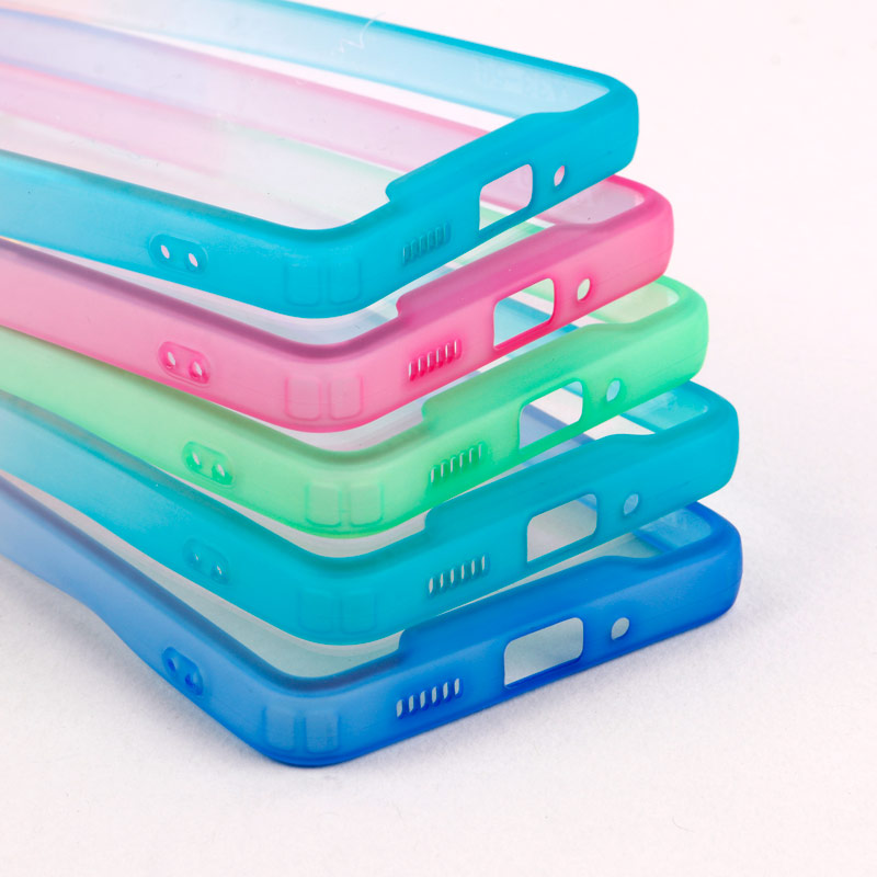 قاب PC شفاف دو رنگ + بند آویز Samsung Galaxy A33 5G