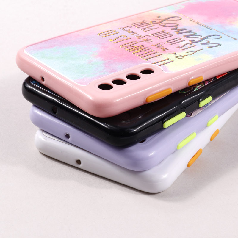 قاب فانتزی طرحدار محافظ لنزدار + پاپ سوکت قلبی Samsung Galaxy A50s / A30s