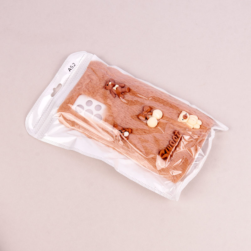قاب فانتزی عروسکی پشمالو محافظ لنزدار Samsung Galaxy A52 / A52s
