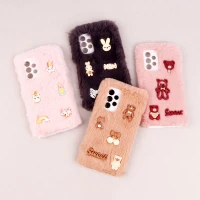 قاب فانتزی عروسکی پشمالو محافظ لنزدار Samsung Galaxy A52 / A52s