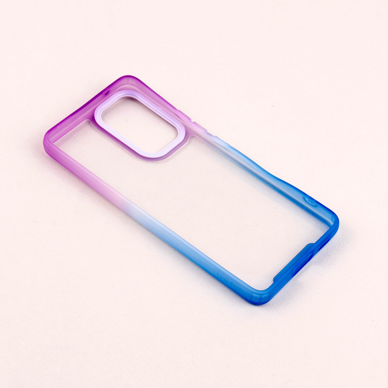 قاب PC شفاف دو رنگ + بند آویز Samsung Galaxy A53 5G
