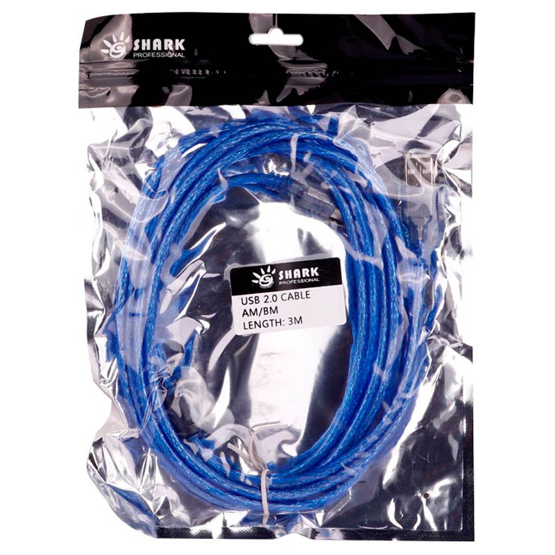کابل پرینتر Shark 3m شیلددار