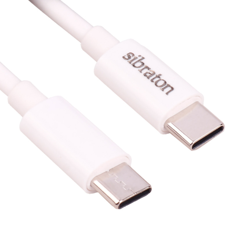 کابل تبدیل Sibraton S280i Type-C to Lightning 3A 1.1m + کابل هدیه