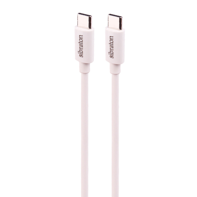 کابل تبدیل Sibraton S280i Type-C to Lightning 3A 1.1m + کابل هدیه