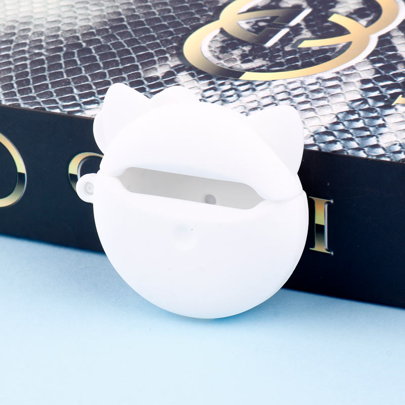 محافظ AirPods 3 سیلیکونی کیتی سفید