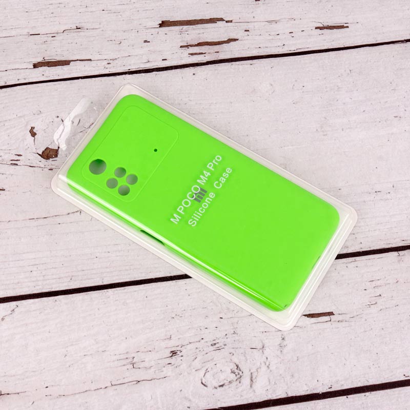 قاب سیلیکونی اصلی زیربسته شیائومی Poco M4 Pro 4G محافظ لنزدار
