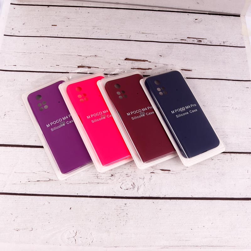 قاب سیلیکونی اصلی زیربسته شیائومی Poco M4 Pro 4G محافظ لنزدار
