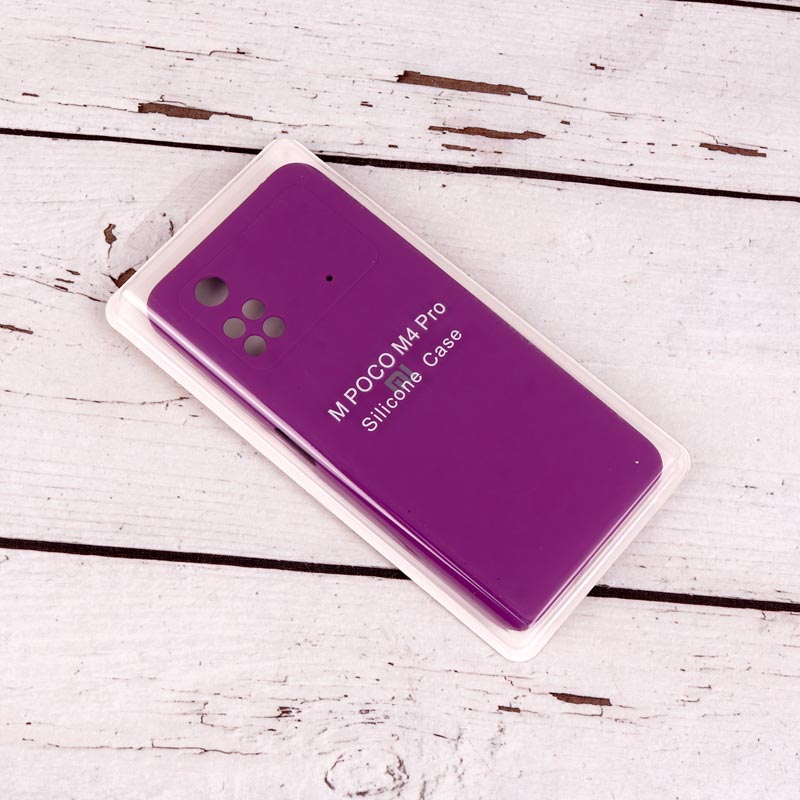 قاب سیلیکونی اصلی زیربسته شیائومی Poco M4 Pro 4G محافظ لنزدار