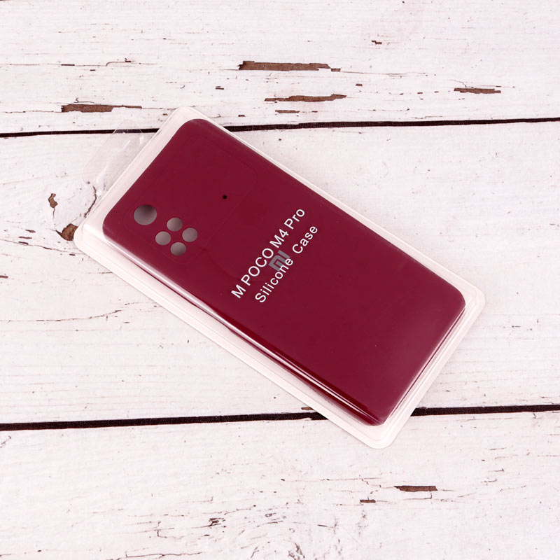 قاب سیلیکونی اصلی زیربسته شیائومی Poco M4 Pro 4G محافظ لنزدار