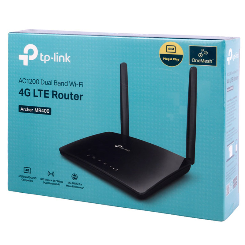 مودم روتر سیمکارتی 4G LTE تی پی لینک Archer MR400