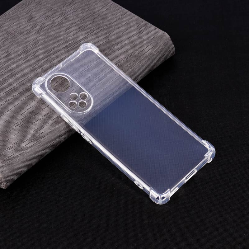 قاب ژله ای ضربه گیر بی رنگ محافظ لنزدار Huawei Nova 9 / Honor 50