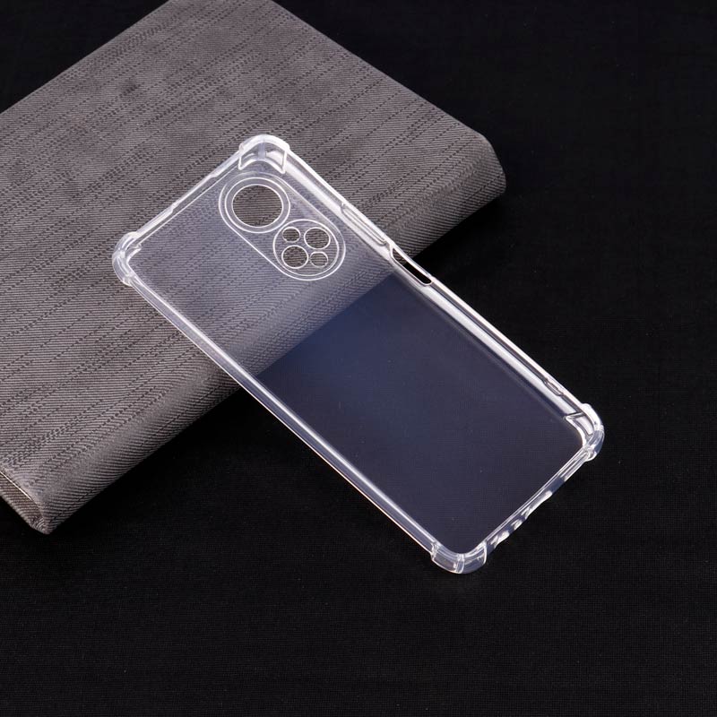 قاب ژله ای ضربه گیر بی رنگ محافظ لنزدار Honor X7