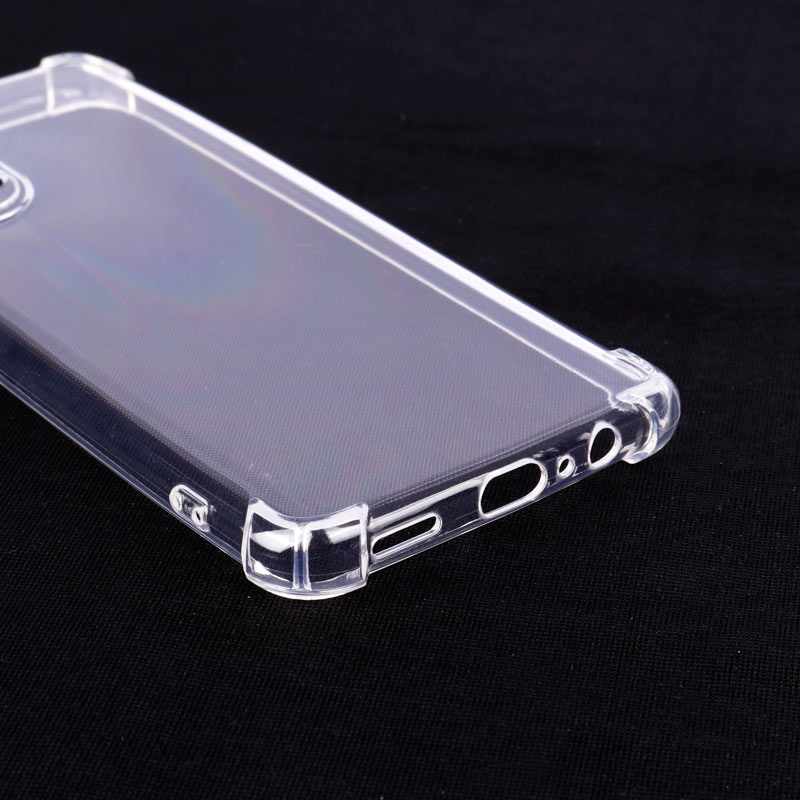 قاب ژله ای ضربه گیر بی رنگ محافظ لنزدار Honor X7