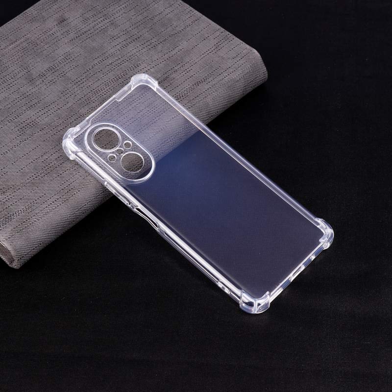 قاب ژله ای ضربه گیر بی رنگ محافظ لنزدار Huawei Nova 9 SE