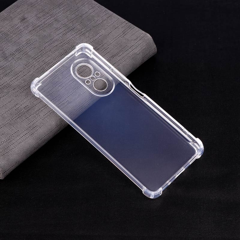 قاب ژله ای ضربه گیر بی رنگ محافظ لنزدار Huawei Nova 9 SE
