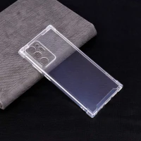 قاب ژله ای ضربه گیر بی رنگ محافظ لنزدار Samsung Galaxy Note 20 Ultra