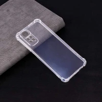 قاب ژله ای ضربه گیر بی رنگ محافظ لنزدار Xiaomi Redmi Note 11 / 11s سری D