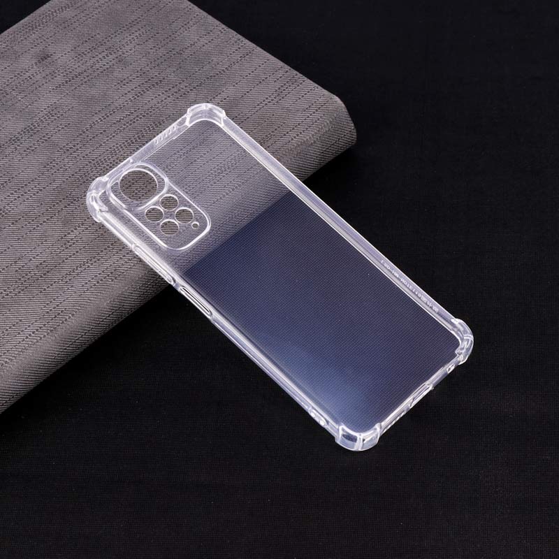 قاب ژله ای ضربه گیر بی رنگ محافظ لنزدار Xiaomi Redmi Note 11 / 11s سری D