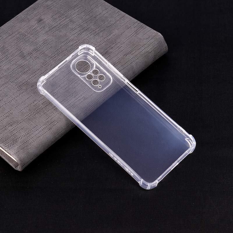 قاب ژله ای ضربه گیر بی رنگ محافظ لنزدار Xiaomi Redmi Note 11 / 11s سری D