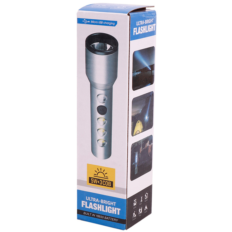 خرید چراغ قوه شارژی Flashlight Ultra Bright تکنوسان