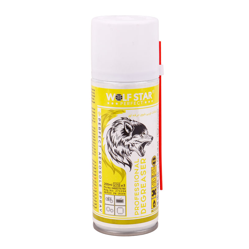 اسپری چرب کنتاکت شوی Wolf Star Professional Degreaser 200ml
