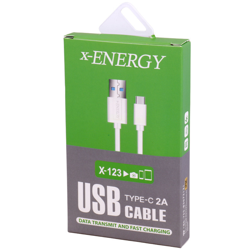 کابل تایپ سی فست شارژ X-Energy X-123 2A 2m