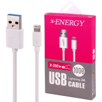 کابل آیفونی X-Energy X-200 2A 1m