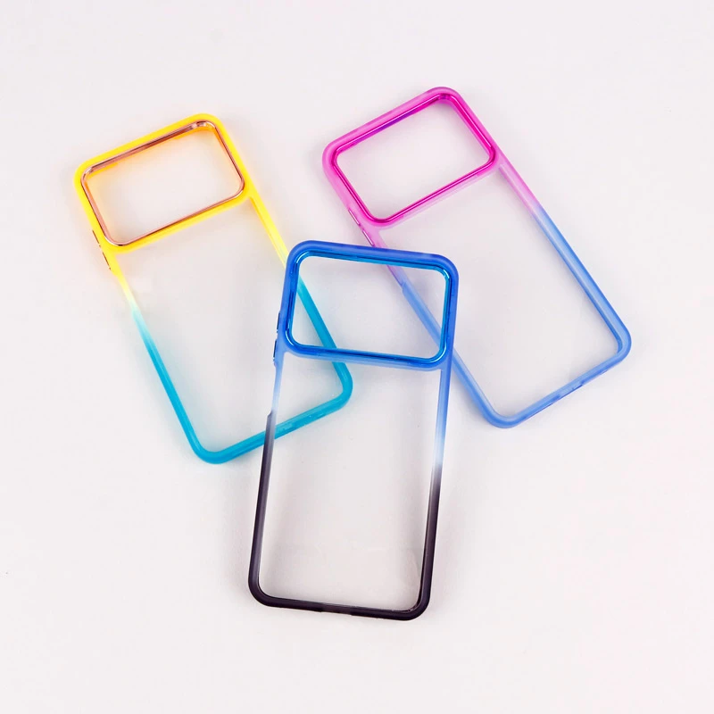 قاب PC شفاف متال ایرون دو رنگ Xiaomi Poco M4 Pro