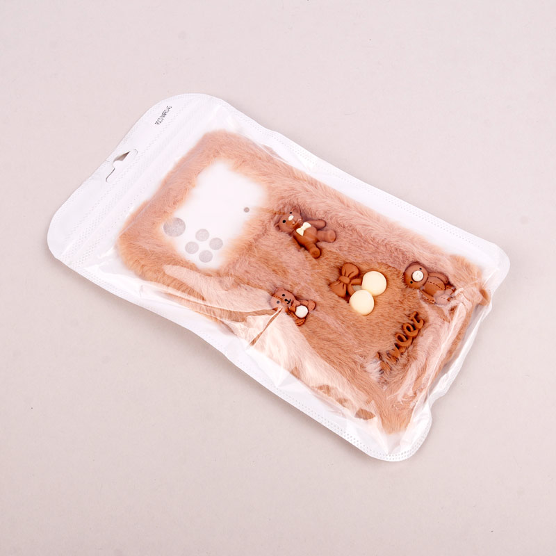 قاب فانتزی عروسکی پشمالو محافظ لنزدار Xiaomi Poco M4 Pro