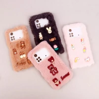 قاب فانتزی عروسکی پشمالو محافظ لنزدار Xiaomi Poco M4 Pro