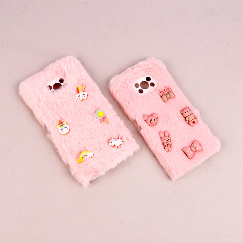 قاب فانتزی عروسکی پشمالو محافظ لنزدار Xiaomi Poco X3