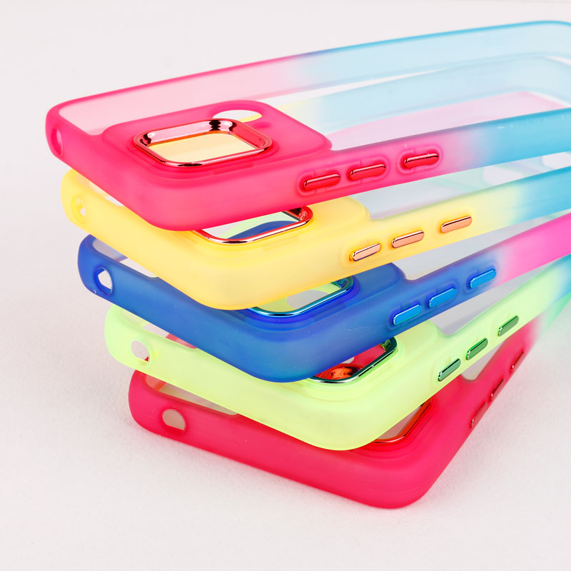 قاب PC شفاف متال ایرون دو رنگ Xiaomi Redmi 10C