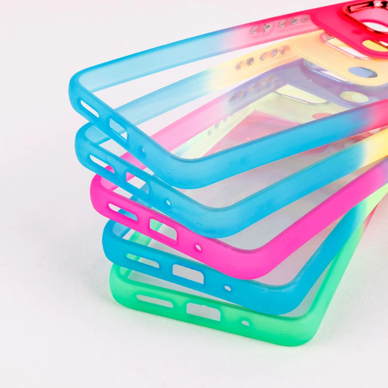 قاب PC شفاف متال ایرون دو رنگ Xiaomi Redmi 10C