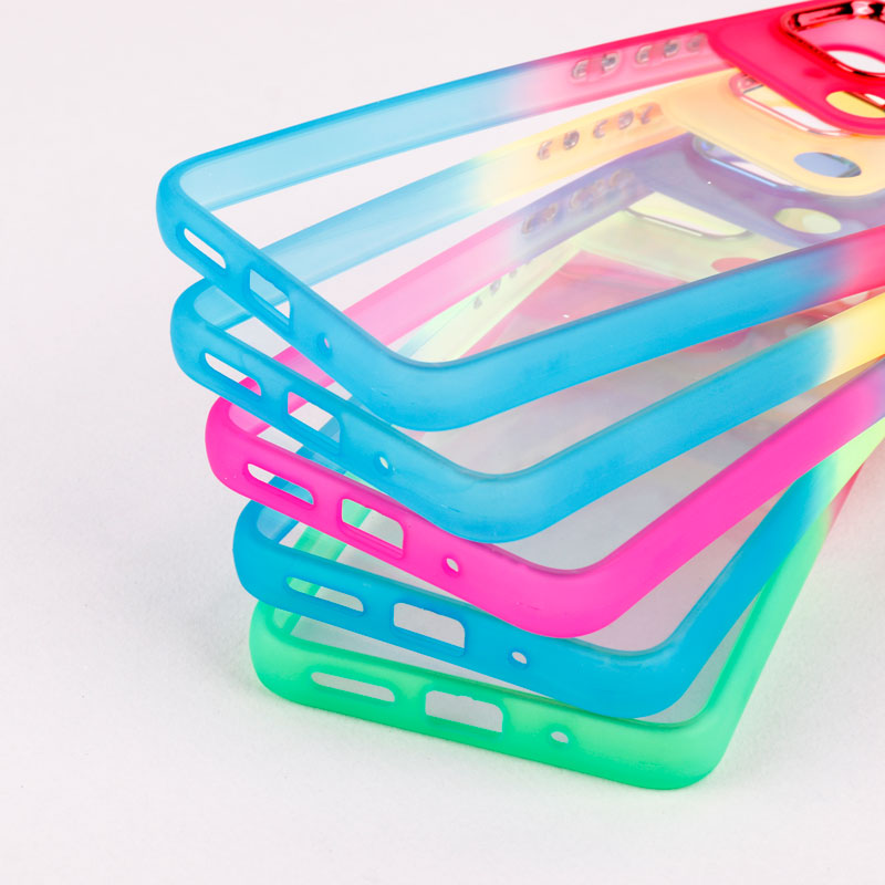قاب PC شفاف متال ایرون دو رنگ Xiaomi Redmi 10C