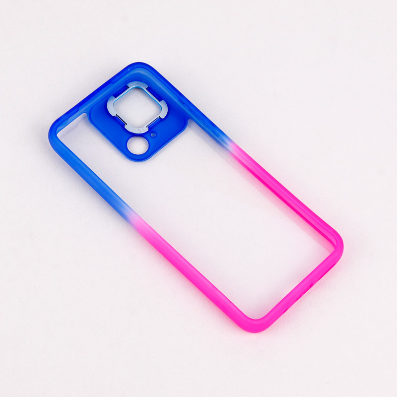 قاب PC شفاف متال ایرون دو رنگ Xiaomi Redmi 10C