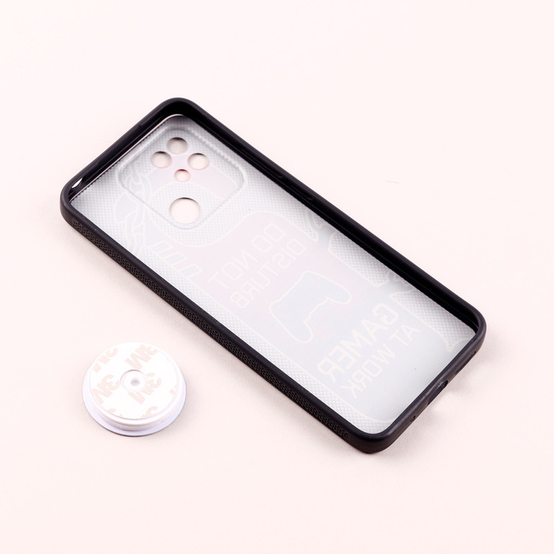 قاب فانتزی طرحدار پسرانه محافظ لنزدار + پاپ سوکت Xiaomi Redmi 10C سری R