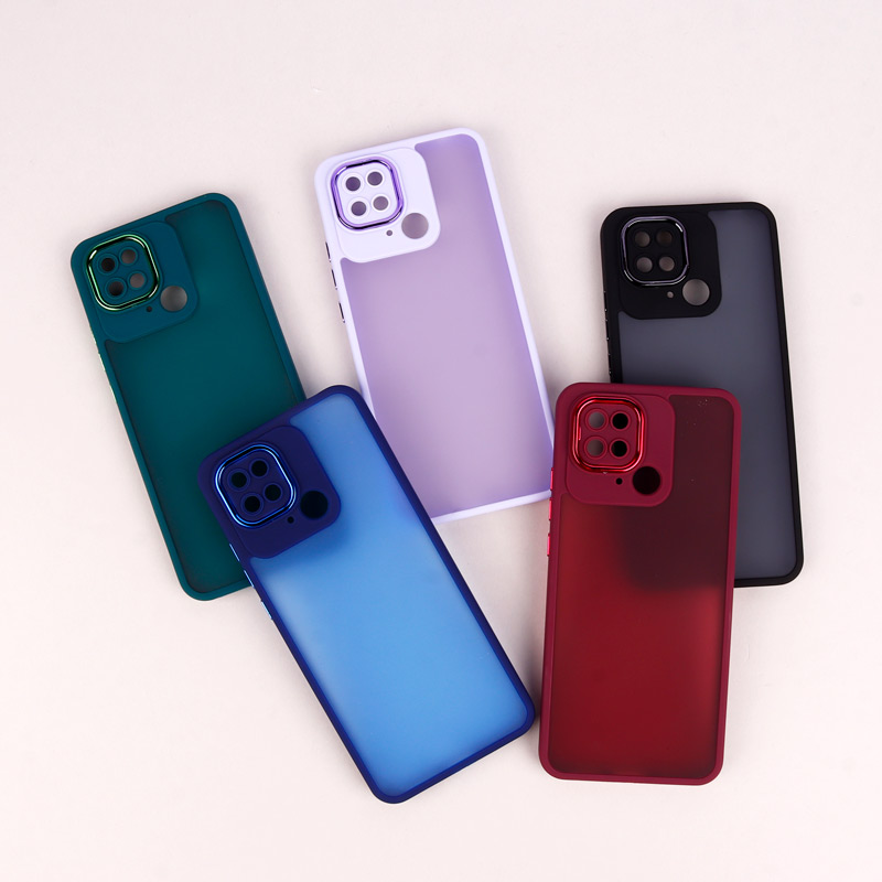 قاب PC متال ایرون مات محافظ لنزدار Xiaomi Redmi 10c