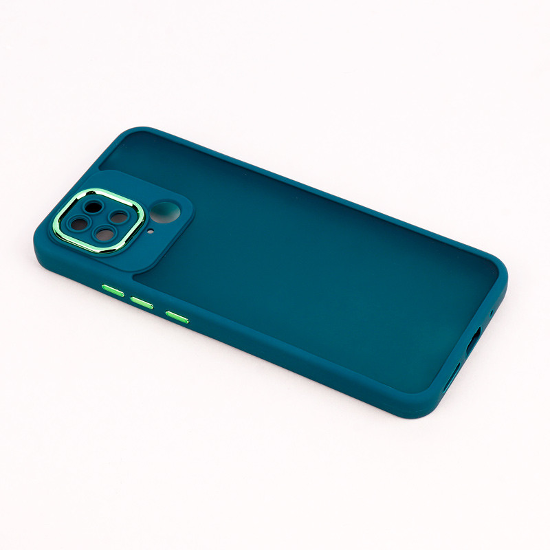 قاب PC متال ایرون مات محافظ لنزدار Xiaomi Redmi 10c