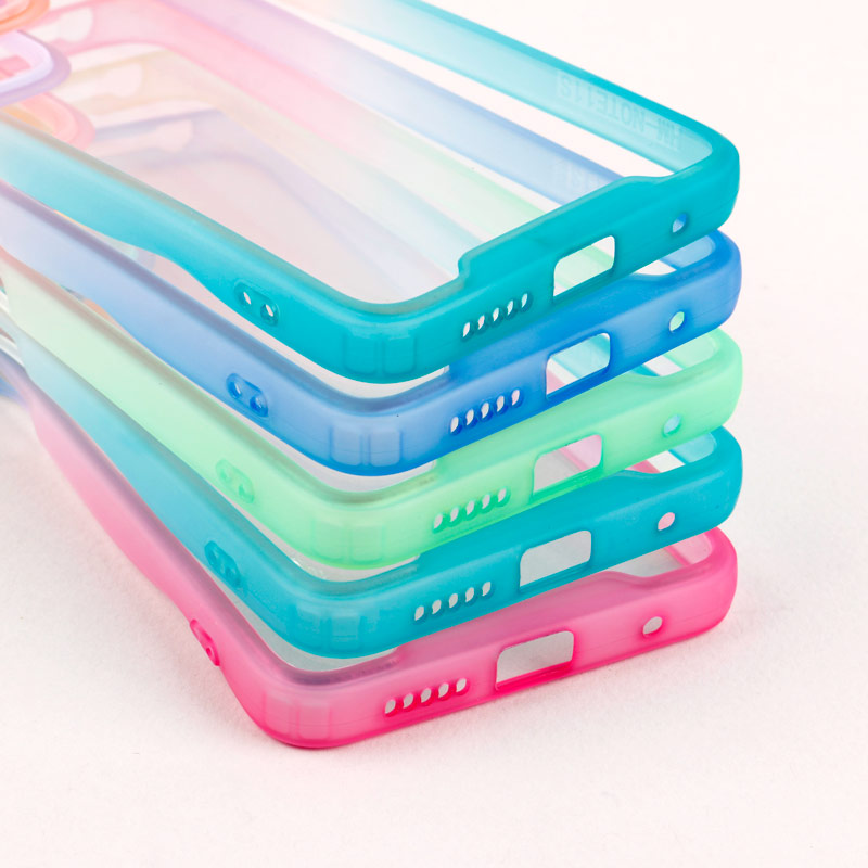 قاب PC شفاف دو رنگ + بند آویز Xiaomi Redmi Note 11 / 11s