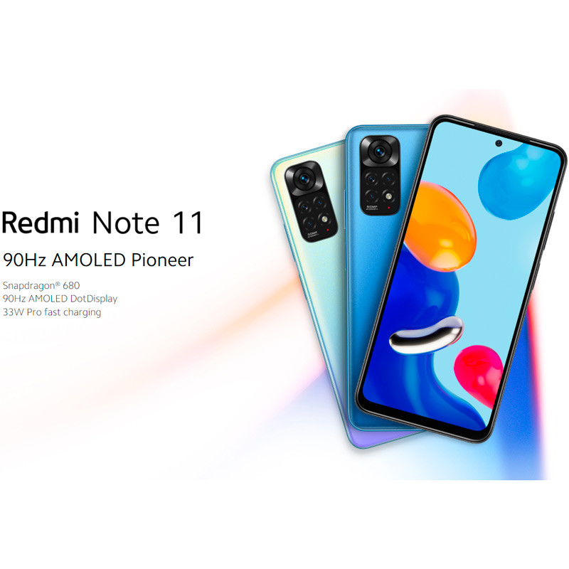 گوشی موبایل شیائومی Xiaomi Redmi Note 11 Dual Sim ظرفیت 128 گیگابایت و رم 4 گیگابایت