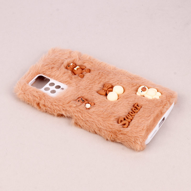 قاب فانتزی عروسکی پشمالو محافظ لنزدار Xiaomi Redmi Note 11 Pro