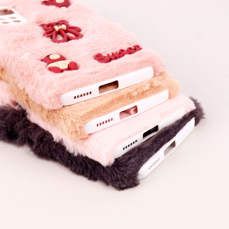 قاب فانتزی عروسکی پشمالو محافظ لنزدار Xiaomi Redmi Note 11 Pro