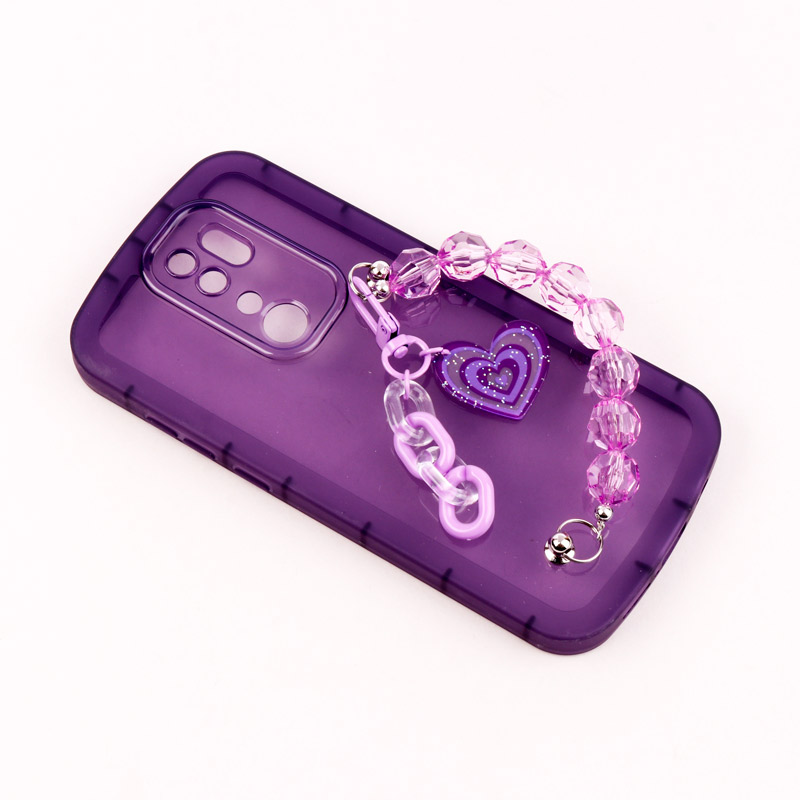 قاب فانتزی محافظ لنزدار + بند آویز سنگی Xiaomi Redmi Note 8 Pro