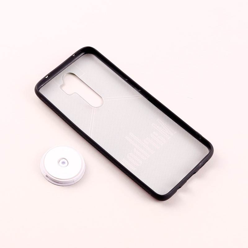 قاب فانتزی طرحدار پسرانه محافظ لنزدار + پاپ سوکت Xiaomi Redmi Note 8 Pro سری R